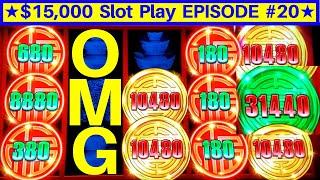 NEW!! Rising Fortunes Slot HUGE WIN w/$8.80 Max Bet | EPISODE-20 | Live Slot Play w/NG Slot
