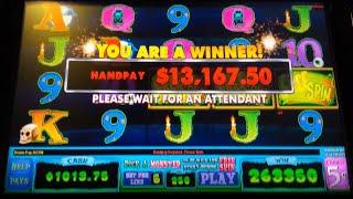 WINNING OVER $10,000 on the Midnight Matinee Slot Machine!