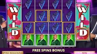 STEVE HARVEY SHOW Video Slot Casino Game with a LOVE ADVICE FREE SPIN BONUS