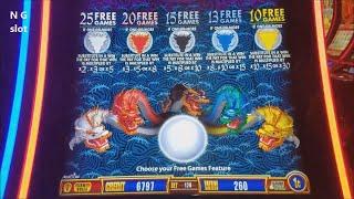 5 Dragons Slot Machine Bonuses Won !! Wonder 4 Tower Slot