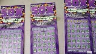 Day Two - Playing Five $20 Tickets! Illinois Lottery Ticket - 50X the Cash