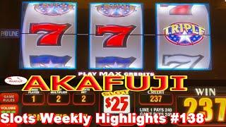 Slots Weekly Highlights for You who are busy#138⋆ Slots ⋆High Limit Triple Stars Slot, San Manuel スロットマシン