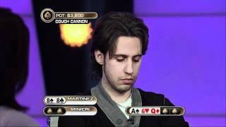 The Big Game Season 2 - Martinez vs Minieri (Couch Cannon) - PokerStars.com