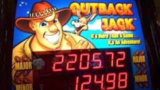 OUTBACK JACK Slot Machine - 2x Bonus 2x Good Win - Live Play