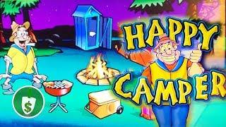 Happy Camper slot machine, 3 bonuses