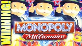 •ON THE GRAVY TRAIN!! WINNING!• • $4.00 MAX BET MONOPOLY MILLIONAIRE Slot Machine (SG)