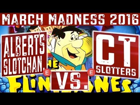 ★ MARCH MADNESS 2016 ★ THE FLINTSTONES 3 REEL MECHANICAL Slot Machine (EAST ROUND 3)