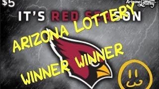 Arizona Cardinals Scratch off Lottery Ticket