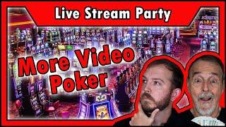 ⋆ Slots ⋆ We’re LIVE AGAIN for MORE VIDEO POKER  • The Jackpot Gents
