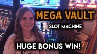 CRAZY HUGE WIN on MEGAVAULT Slot Machine! *Down to the wire!!!*