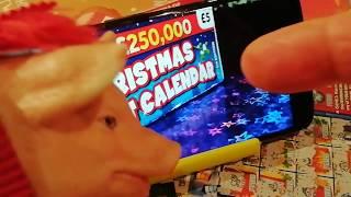 Christmas with the Stars..Scratchcards Merry Millions..Wonder Lines ...Final game