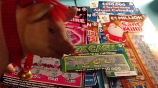 Part 2..We Scratch More Scratchcards...and SEE WHAT I WON ON A 1 pound  X5 Card