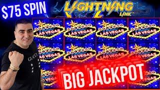 Winning BIG JACKPOT On High Limit Lightning Link Slot Machine