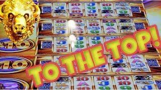 BIG WIN! BUFFALO GOLD TOWER - Super Free Games * To the TOP With 10 SPINS LEFT!!