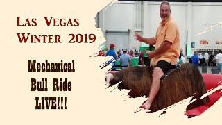 Las Vegas - Mechanical Bull  Ride - LIVE at PBR Bar