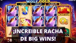 Wolf Gold Tragamoneda Online! ⋆ Slots ⋆ 100 Giros en Apuesta Máxima! ($25 USD)