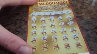 NEW GAME! 2016 $2,000,000 MERRY MILLIONAIRE $20 SCRATCH OFF TICKET