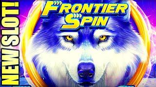⋆ Slots ⋆NEW SLOT! ALL FEATURES!⋆ Slots ⋆ $6.00 MAX BET! FRONTIER SPIN WOLF Slot Machine (ARUZE)