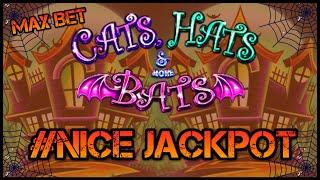 ★ Slots ★Lock It Link Cats, Hats & More Bats JACKPOT $25 MAX BET BONUS ROUND ★ Slots ★️LIGHTNING LIN