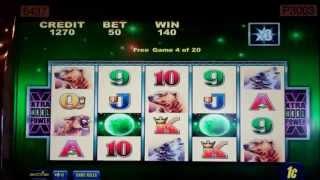 Buffalo Moon Slot Machine Bonus - Free Spins Win