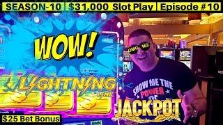 Lightning Link High Limit Slot Machine Handpay Jackpot | Season 10 | Episode #10