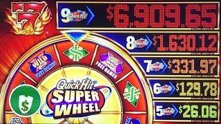 • Quick Hit Super Wheel 3-Reel slot machine, bonus