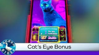 Cat's Eye Slot Machine 27 Free Spin Bonus