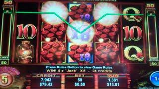 Twice the Money Slot Machine Bonus + Retrigger - 15 Free Games, NICE WIN