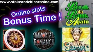 Online Slots Compilation • CASINO BONUS ROUND WINS !!