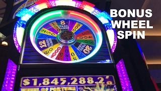 Wheel of Fortune Ultimate 777 $1 denom max bet with BONUS Wheel Spin