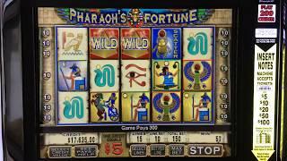 PHARAOH’S FORTUNE Ultra High Limit live play • Slots N-Stuff