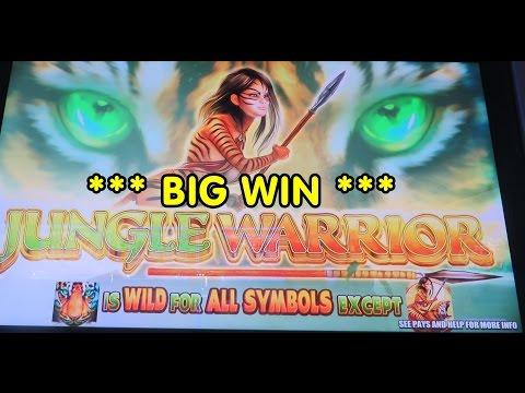 WMS - Jungle Warrior *** BIG WIN ***