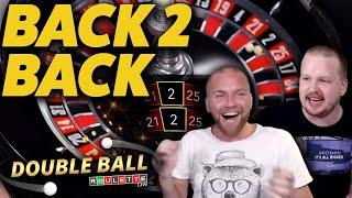Double Ball Roulette - Winning With Back to Back Double Number 1300x
