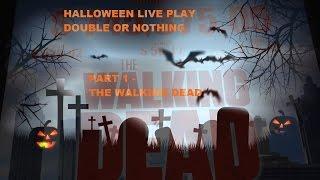 Walking Dead Slot Machine Live Play & Bonus - Halloween Double or Nothing Part 1