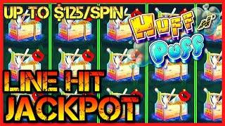 ★ Slots ★HIGH LIMIT Lock It Link Huff N' Puff JACKPOT HANDPAY ★ Slots ★UP TO $125 SPINS Slot Machine