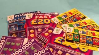More Scratchcards...Millionaire 7's..Fast 200 and 500..and more
