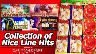 Collection of Nice Line Hits - Various Slot Hits from Aristocrat, Konami and WMS titles