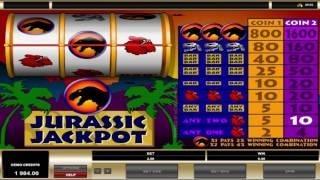Free Jurassic Jackpot Slot by Microgaming Video Preview | HEX