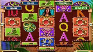ANUBIS POWER Video Slot Casino Game with a FREE SPIN BONUS
