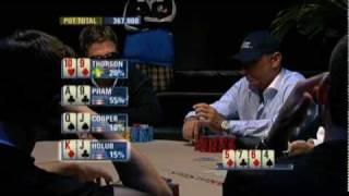 William Thorson William - PCA 2008 - Pham vs Thorson vs Cooperr  PokerStars.com