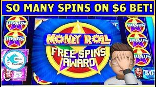 Why am I addicted to this garbage? So many free games $6 bet on MONEY ROLL SLOT! OG Tarzan success!