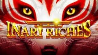 NEW GAME! - Inari Riches (Konami) - MAX BET Bonus with Gigantic Symbol Feature and Live Play