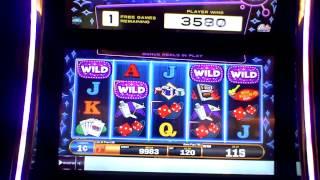 Big Vegas slot machine bonus win at Valley Forge Resort and Casino