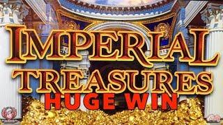 IMPERIAL TREASURES - Huge Win - Bally Slot Machine