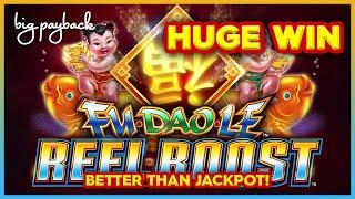 HOT NEW GAME! Fu Dao Le Reel Boost Slot - BETTER THAN JACKPOT!