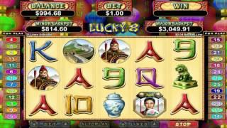 Free Lucky 8 Slot by RTG Video Preview | HEX