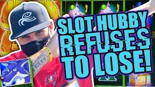 SLOT HUBBY REFUSES TO LOSE ! CAN SAHARA GOLD SAVE HIM ??