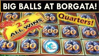 Mr. CT gets his HAPPY ENDING at Borgata!!! Mighty Cash Slot Machine, Dragon Link, Screaming Links!
