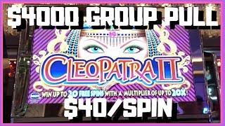 $4,000 GROUP Slot Pull • $40/Spin • Cosmopolitan in Las Vegas! • Slot Machine w Brian Christopher