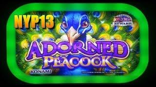 Konami - Adorned Peacock Slot Bonus WIN